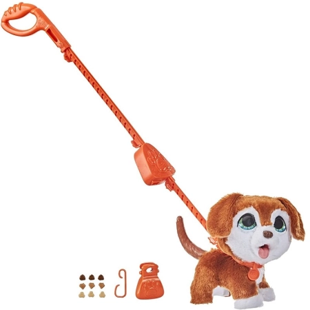 Furreal Poopalots piesek na smyczy E8945 Hasbro